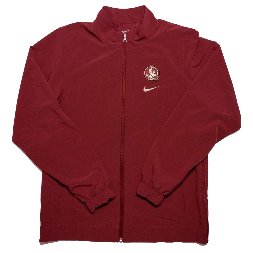 NIKE Florida State‎ Seminoles FSU Full Zip Track Jacket Red Medium M